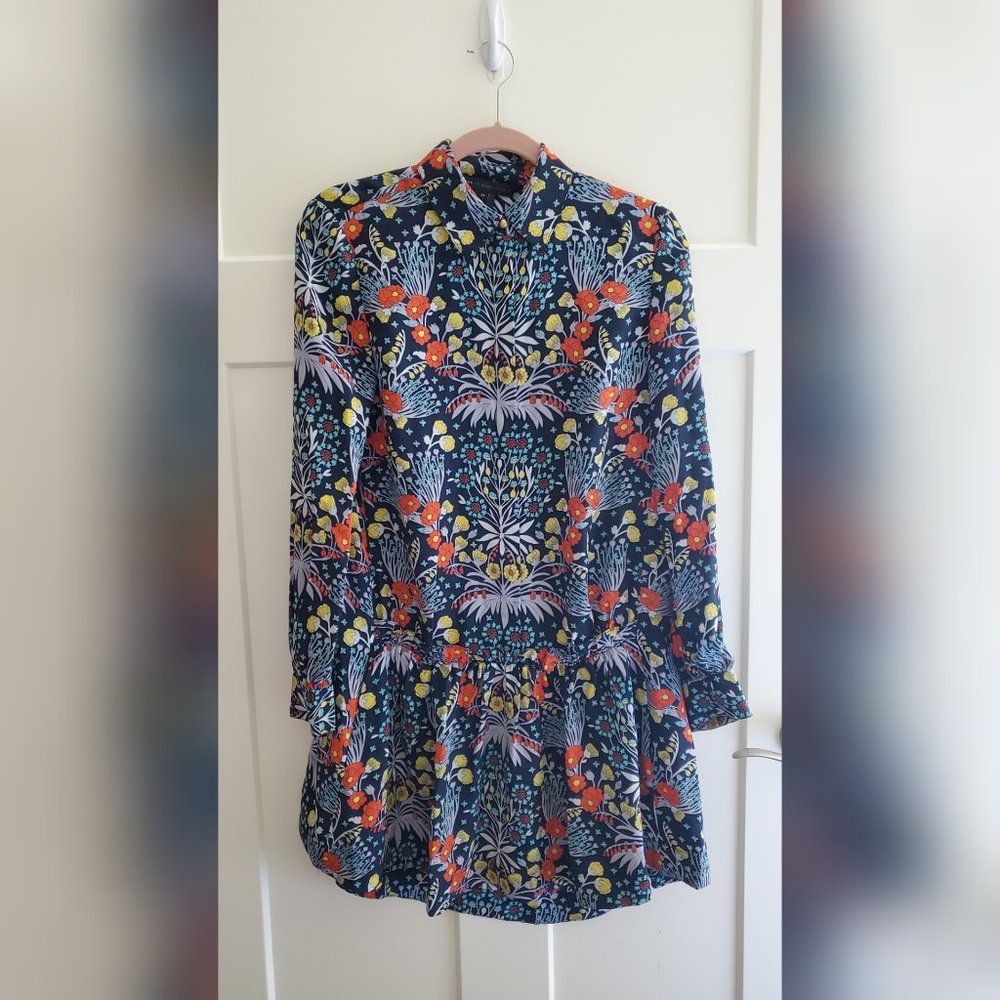 Maddy Printed Silk Dress Marc by Marc Jacobs NWT